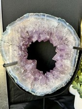 Amethyst Portal, Stand Included, 10.5 Inches Tall In Stand, 3 Lbs 3 Oz picture