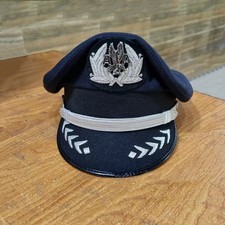 VINTAGE AMERICAN AIRLINES PILOT OFFICER CAP REPLICA picture