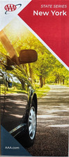 New AAA NEW YORK STATE ROAD MAP   City/Highway Tour   NY  2024 picture