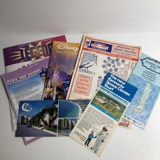 Disney Kennedy Space Center Florida Travel Brochures Lot 6 OS Multi Vintage picture