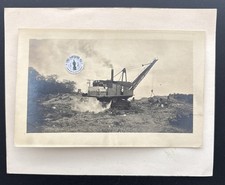 Excavator Steam Shovel Swanscombe Wood Watling Street Dartford Photo Antique picture