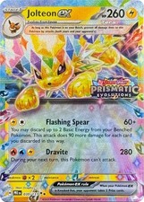 Jolteon ex (Prismatic Evolutions Stamp) Holofoil [MCAP - 030/131] picture