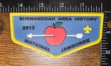 Shenandoah 2013 National Jamboree PVC Pin on Flap OA WWW Patch picture