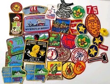 36x Vtg 1970s Boy Scouts of America Patches Camp-o-Ree Herbert Hoover Jamboree picture