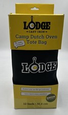 Lodge A12-2 12 Inch Camp Dutch Oven Tote Bag Black Padded Water Resistant picture