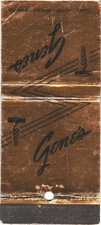 Gene's Liquor Store Laramie WY Vintage Matchbook Cover 1940s-50s picture