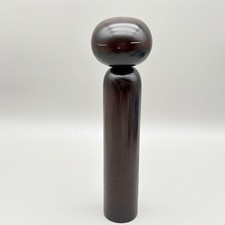 Usaburo Kokeshi Doll 32cm Black Modern Japanese Traditional Craft Rare picture