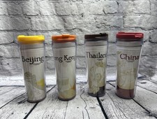 Starbucks Global Icon Tumbler Lot China Beijing Thailand Hong Kong 12 oz Mug picture