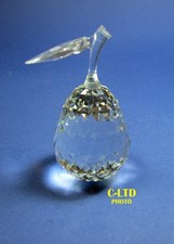 Vintage Swarovski Crystal : Glistening PEAR ... 1992 with Box picture