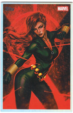 2026 Topps Marvel Vault Black Widow VO-03 Ariel Diaz 5x7 Jumbo Box Topper picture