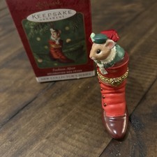 Hallmark Keepsake Ornament 2000 Fashion Afoot 1st In The Fashion Afoot Series picture