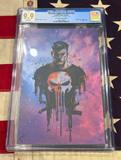 🔥🔥Punisher Marvel CGC 9.9 MINT🔥 Metal Cover 1 of 1   picture