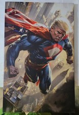 Set Of 3 Super Trump Gallery Wrapped Canvases picture