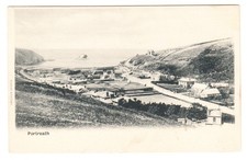 Portreath Cornwall England B&W Postcard c 1905 Argall’s Series - Near Mint picture