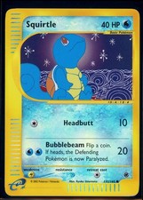 Pokemon EXPEDITION - #132/165 Squirtle - Reverse Holo - ENG - Near Mint- picture