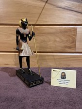 Vintage Veronese Egyptian Guardian Statue of King Tutankhamun - 8” Sculpture picture
