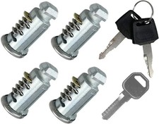 4-Pack Thule Compatible Lock Cores - One-Key System Lock Cylinders, Bike Rack, picture