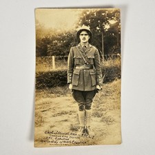 WWI Photo, Capt J. Stuart Allen, University of North Carolina Battalion, (3