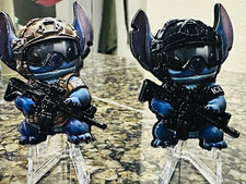 Disney Lilo & Stitch Stitch ICE Tactical coin Set of 2 only 150 sets made. picture