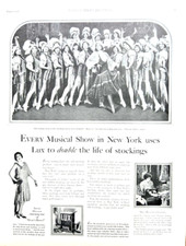 Lux Soap Ad 1928, Marilyn Miller, Ziegfeld's 
