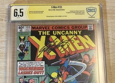 X-MEN #133 CBCS 6.5 Signed Chris Claremont Key 1st Solo Wolverine Cover White Pg picture