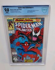🕷️ Spider-Man Unlimited #1 (1993) — CBCS 9.8 White Pages — 1st Appearance  picture