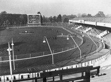 View of Catford Stadium its dog racing track at Catford in south L- Old Photo picture