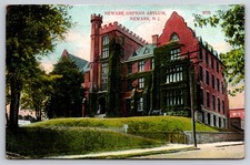 Newark Orphan Asylum Newark New Jersey Postcard picture