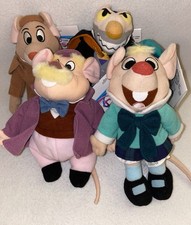 Disney Store Vintage 1986 The Great Mouse Detective Set NWT-7+inch-Collectable picture