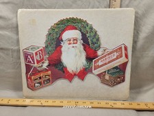 Vintage 1991 Nabisco Santa Claus Store Animal Cracker Display  picture