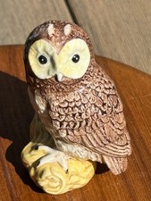 Beswick England Porcelain Barn Owl Bird Figurine Vintage picture