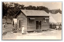 RPPC ~ Clinton IA ~ Camp Black Hawy YMCA Scout Camp 1915c Maquoketa picture
