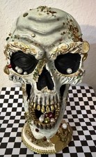 NWT Katherine’s Collection Halloween Treacherous Treasure Tall Skull Tabletop picture