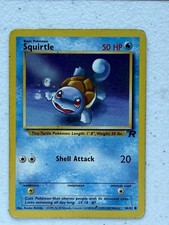 Wizards Team Rocket Squirtle 68/82 Regular Common English 1999 picture