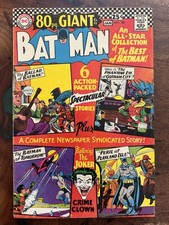 BATMAN 187 DC Comics 1967 - 80 Page Giant VG 4.0 picture