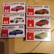 TOMICA SPORTS CAR SEDAN 6 CAR SET #70e4f5 picture