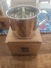 Jacob Bromwell Classic Tin Cup with U.S. Stamp New With Tag Handmade Replica picture