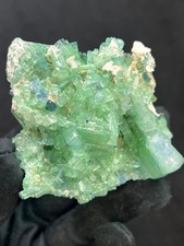 Green Tourmaline Specimen Combine Albite | Natural Crystal Specimen from Afghani picture