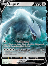 Lugia V Holo Holographic Rare V Silver Stormwinds 138 NM picture