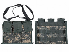 *LOT of 105* - USGI Molle Triple Mag Pouch & 6-Mag Bandoleer -ACU Digital,  NEW picture