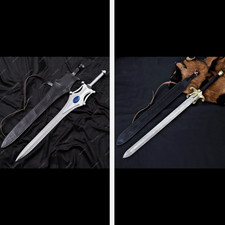 Handmade He-Man Sword Replica 1987 & She ra Sword Set With Sheaths picture