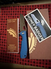 Honey Badger HB1041 Wharnclever L/R Medium Blue picture