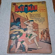 Batman #70 💦 ROBOT COP OF GOTHAM 💦 1952 , No Restoration picture
