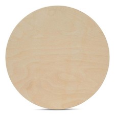 Woodpeckers Wood Circles 20 inch 1/2 inch Thick, Unfinished Birch, Pack of 3 picture