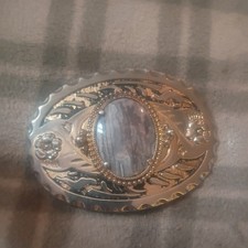 Vintage Metal Cowboy buckle picture