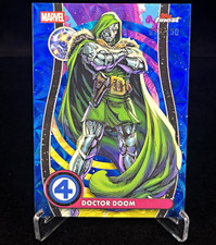 Topps 2026 Topps Finest Marvel Doctor Doom true blue kaleidoscope NZ-025 77/150 picture