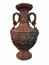 Antique Urn Johann Maresch Art Nouveau Bronze Vase Signed picture