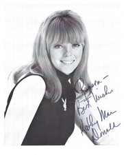 Kathy MacDonald VINTAGE Signed Promo Playboy Playmate Miss March 1969 picture