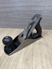 Vintage Stanley Bailey No 4 Plane Sweetheart Blade Smooth Sole High Knob USA  picture
