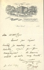 SIR HENRY IRVING - AUTOGRAPH LETTER SIGNED 10/31/1899 picture